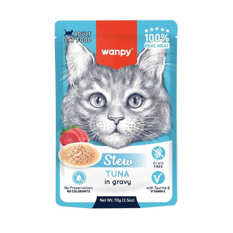 پوچ گربه بالغ طعم تن برند ونپی