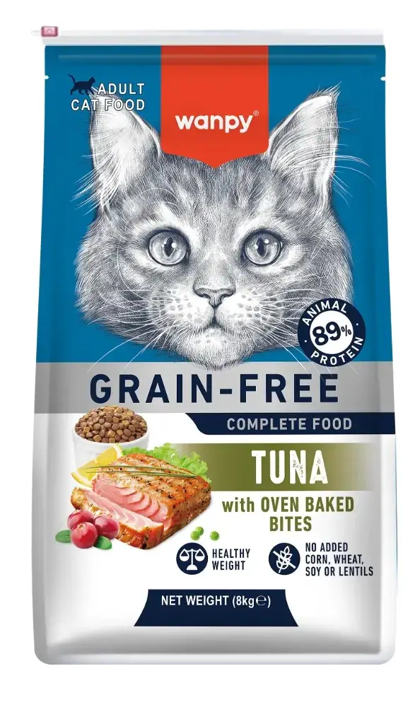 غذای گربه مخصوص گربه بالغ  با طعم تن برند ونپی