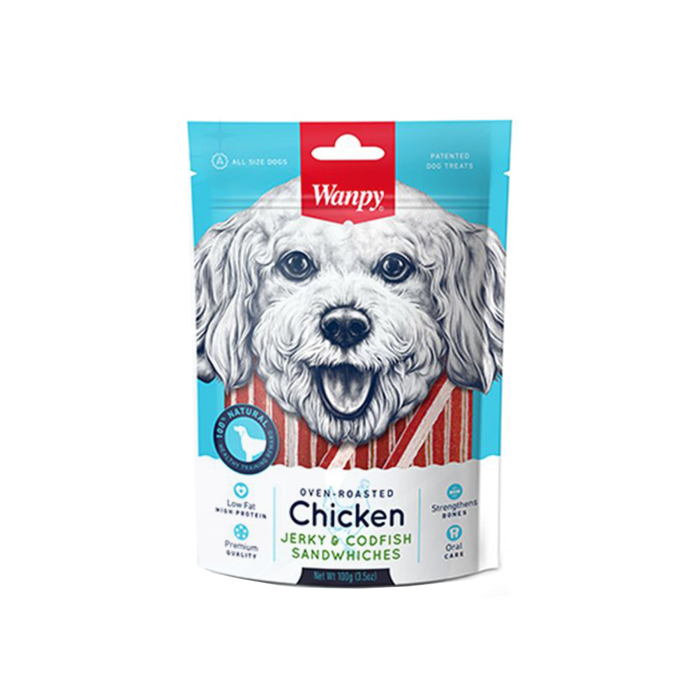 تشویقی ونپی ساندویچ مرغ و ماهی