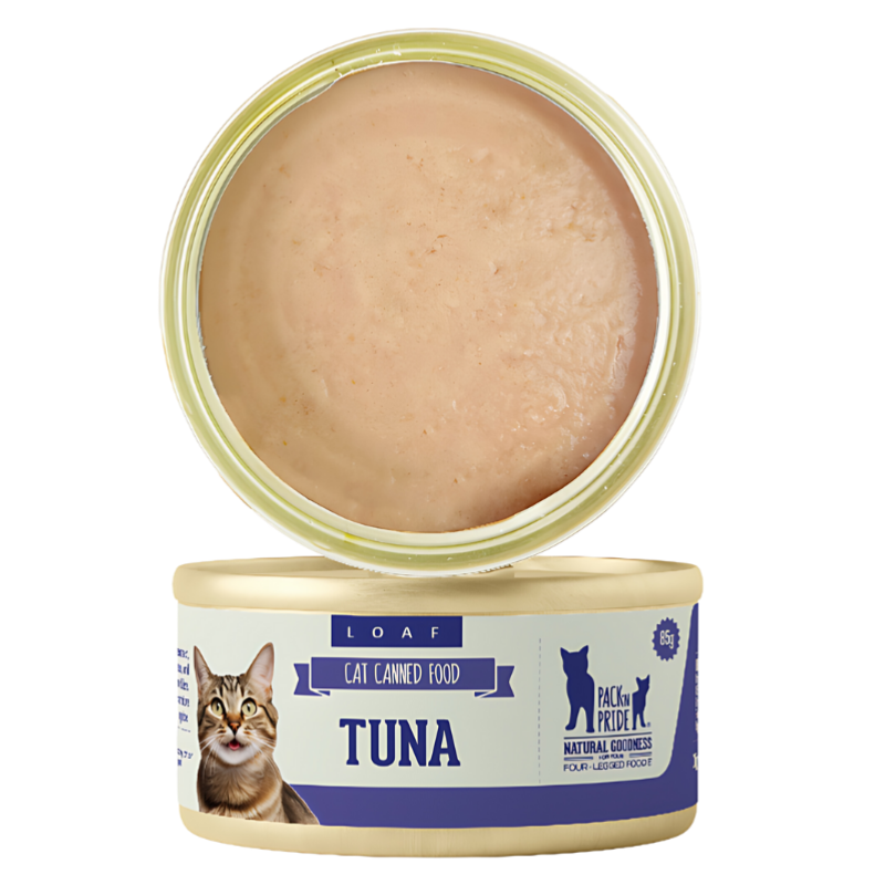 کنسرو گربه با طعم ماهی تن پته برند پکین پراید