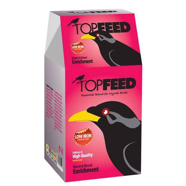 غذای پلت مرغ مینا برند تاپ فید