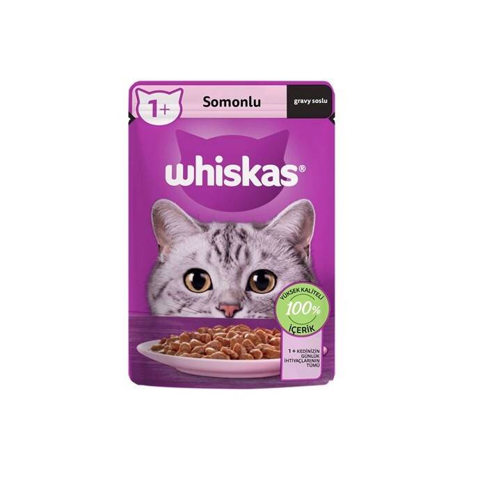 پوچ گربه بالغ ویسکاس طعم سالمون