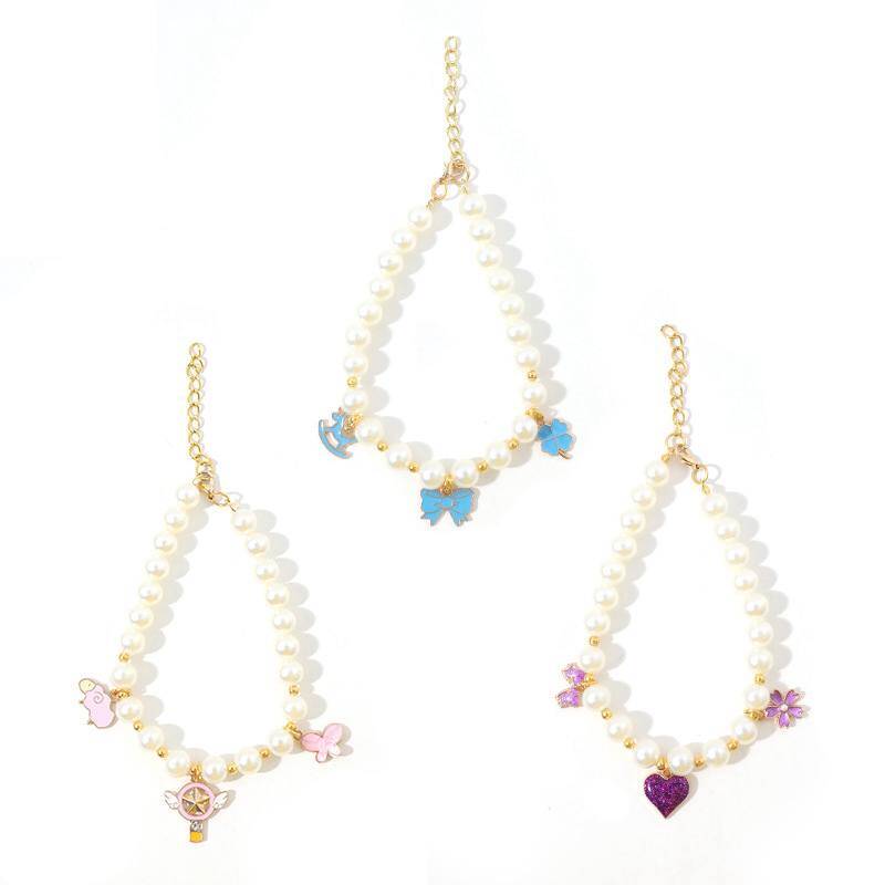 قلاده مروارید دار رز پت