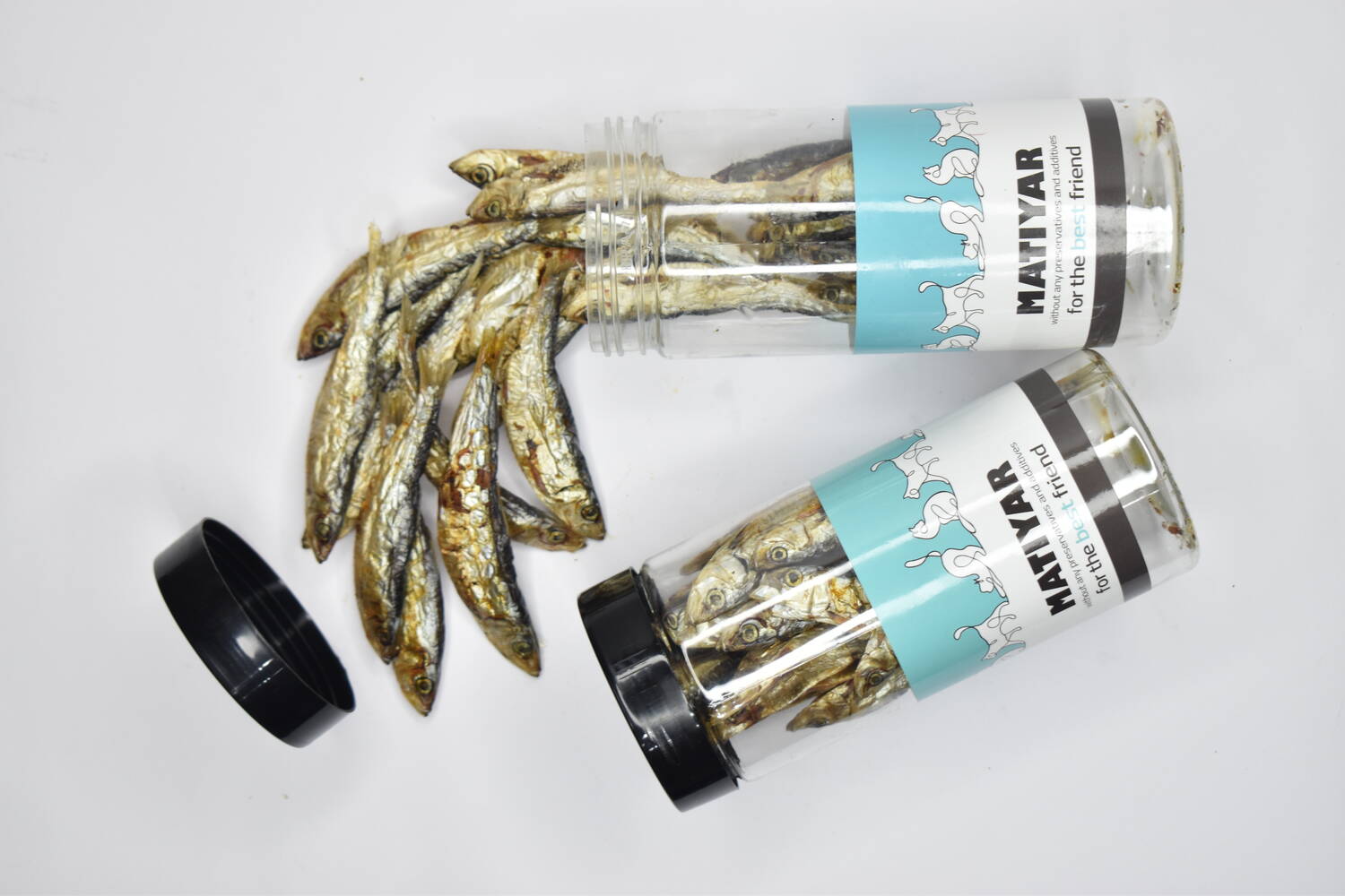 تشویقی سگ و گربه ماهی کیلکا ماتیار