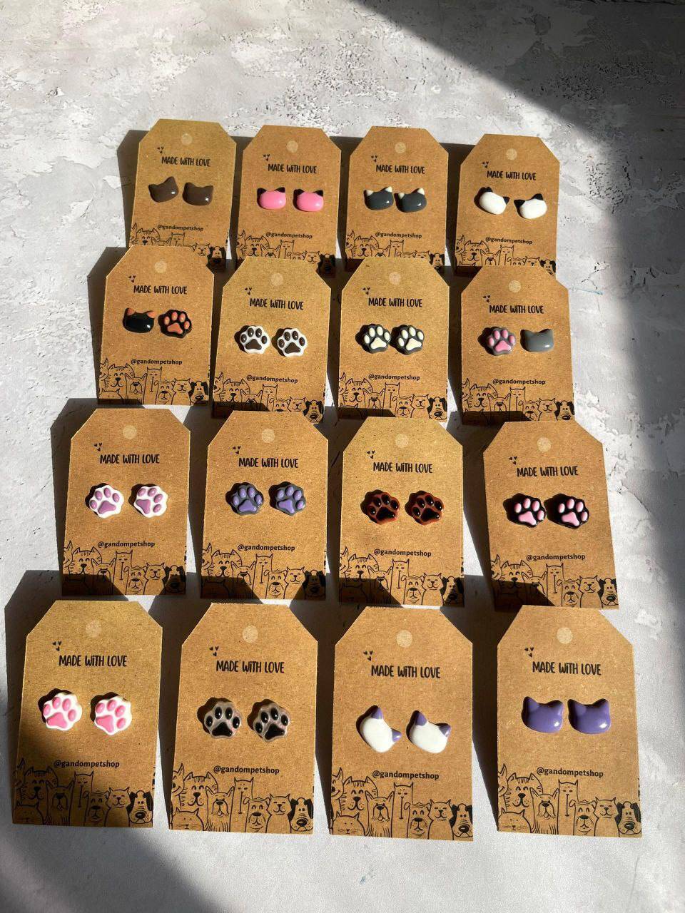 گوشواره رزین فانتزی