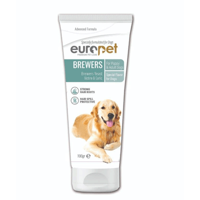 خمیر تقویت پوست و موی سگ برند یورو پت