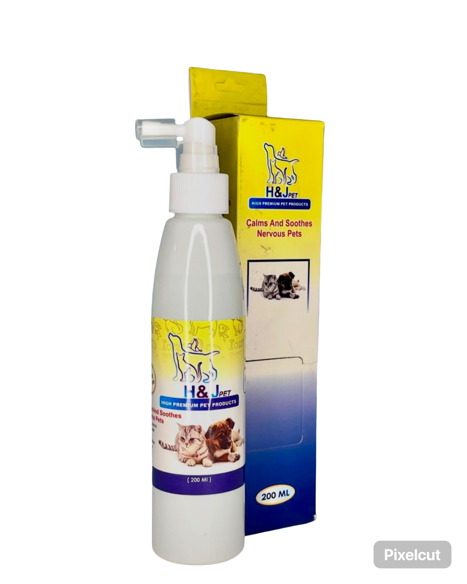 اسپری آرام و ریلکس کننده سگ و گربه اچ اند جی پت(H&J)