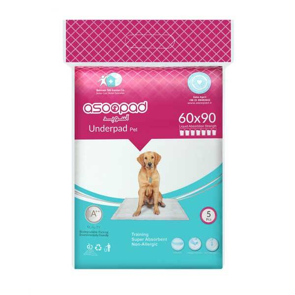 پد زیرانداز جاذب مدیکال آسوپد 60 .90