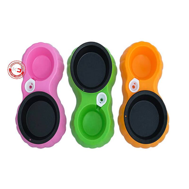 ظرف دوقلو بطری خور همراه با ظرف فلزی