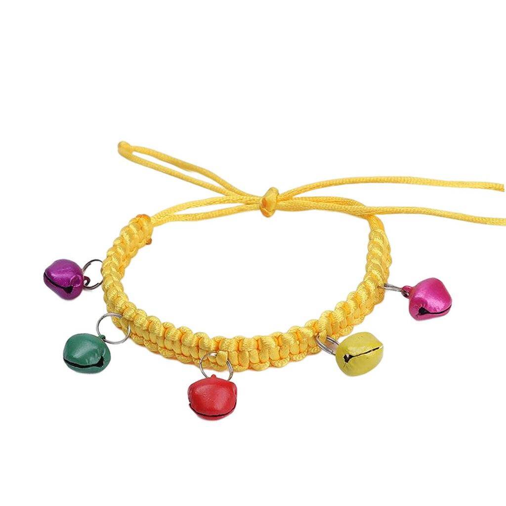 قلاده گردنی زنگوله دار دستبافت رز پت