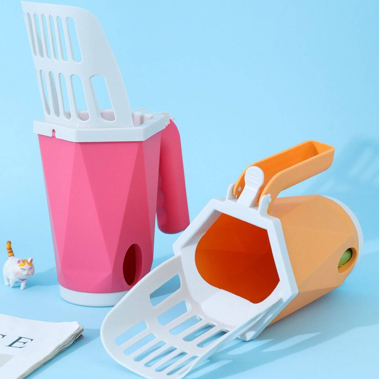 بیلچه همه کاره فضولات همراه با کیسه