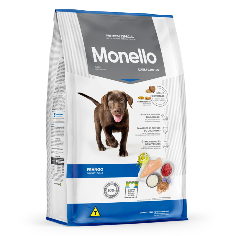 غذای توله سگ (پاپی) برند مونلو