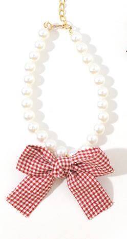 قلاده مروارید دار رز پت