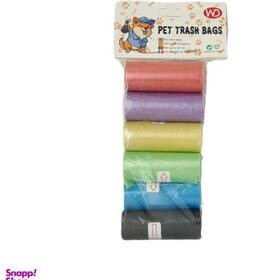 بسته 6 عددی کیسه یدکی جمع‌آوری مدفوع حیوانات