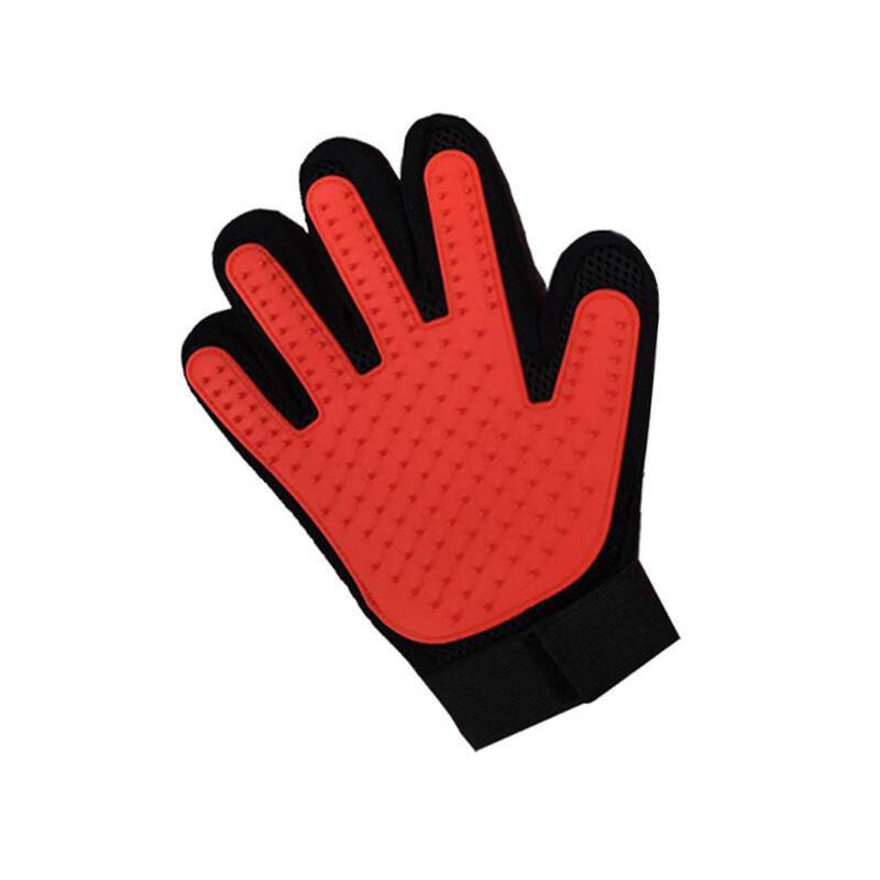 دستکش ماساژ و جمع آوری مو