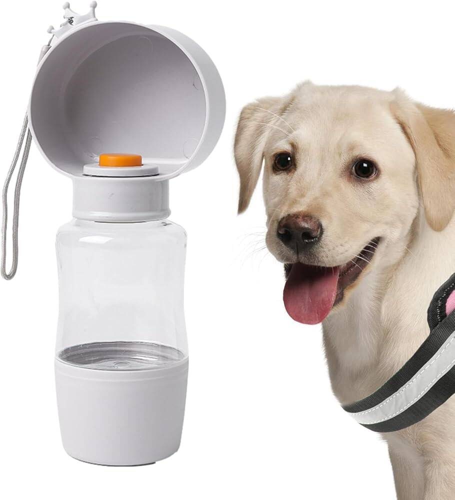 بطری آب و غذا  سگ و گربه مدل کینگ travel cup