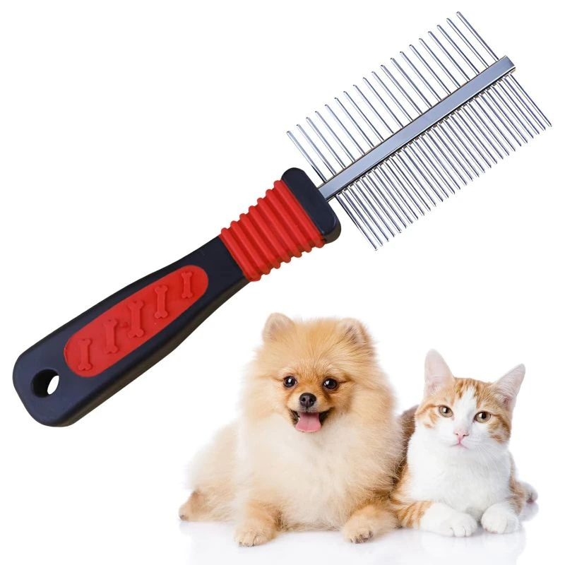 شانه گره بازکن دوطرفه رز پت