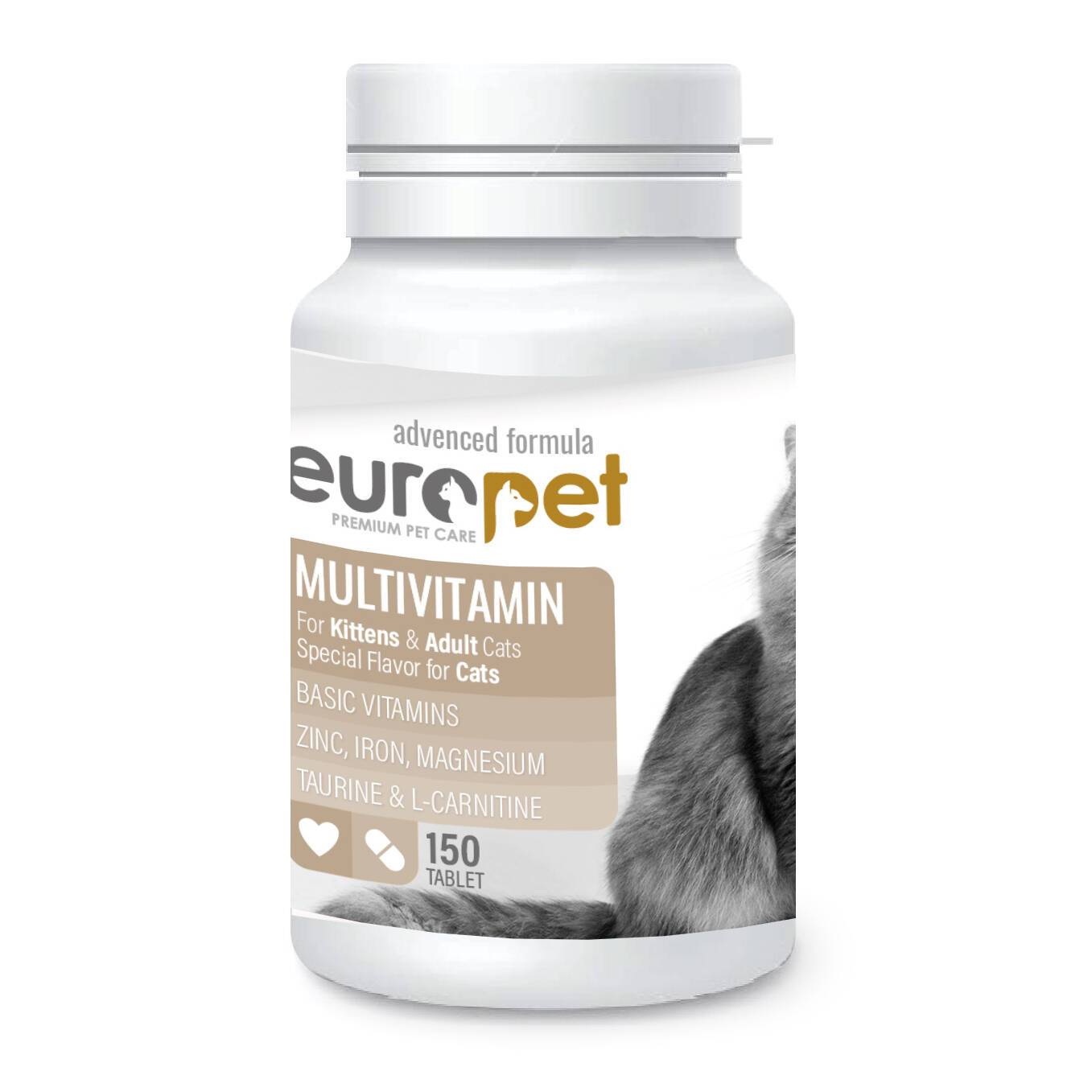مولتی ویتامین گربه یوروپت