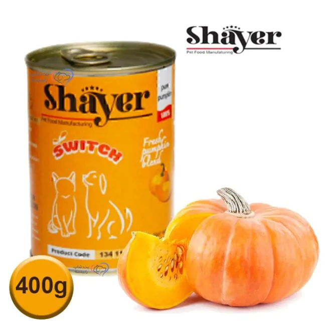 کنسرو پوره کدو حلوایی سوییچ400 گرمی