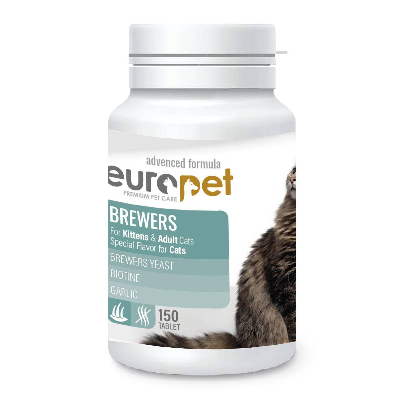 مخمر پوست و موی گربه یوروپت