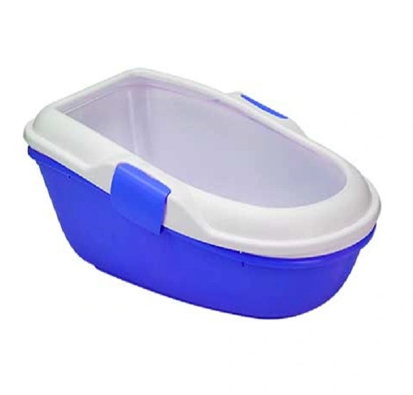 ظرف خاک دو لگن گربه با توری تخلیه زاریکس