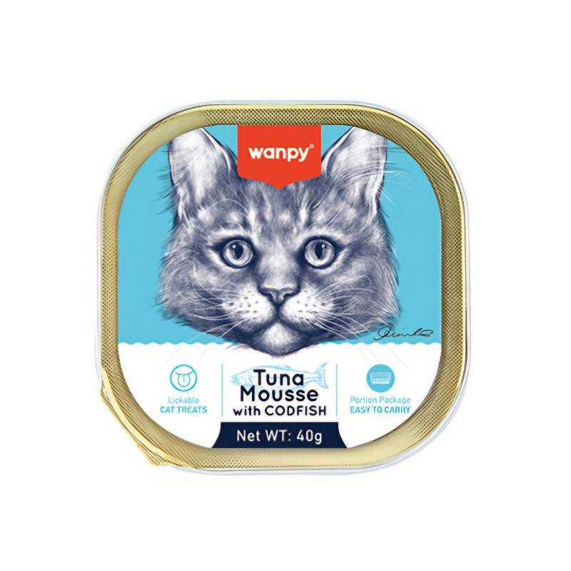 ووم گربه ونپی با طعم ماهی کاد