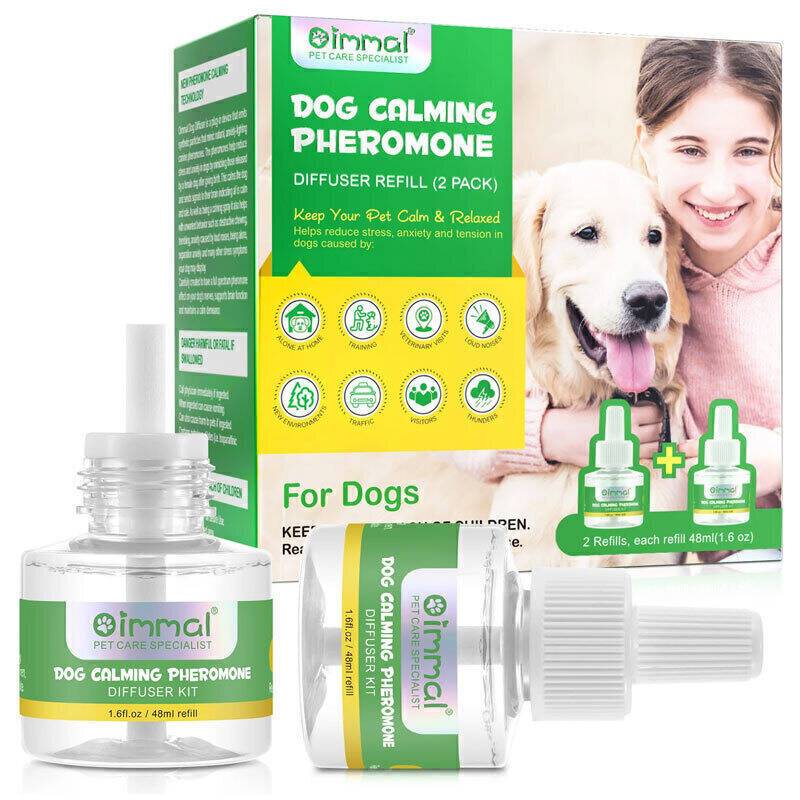 دستگاه دیفیوزر فِرومون آرام‌بخش سگ Oimmal – کاهش استرس و اضطراب جدایی