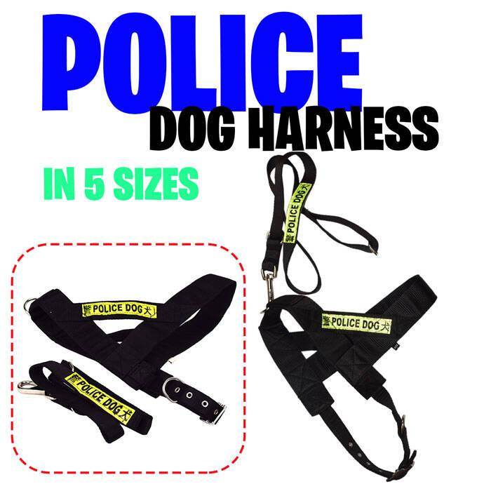 قلاده کتفی پلیس مشکی شبرنگ دار