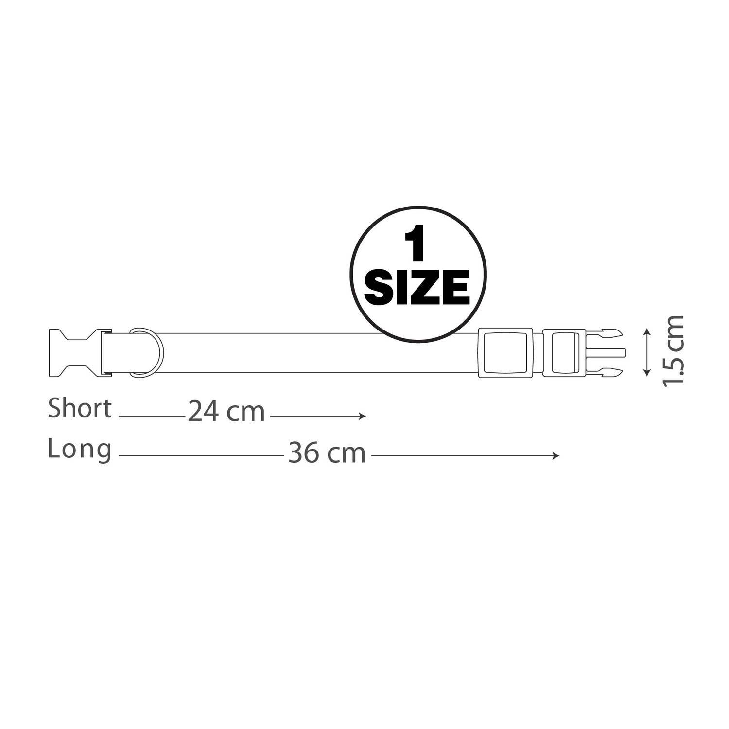 قلاده گردنی پترن همراه با لید نینا پت