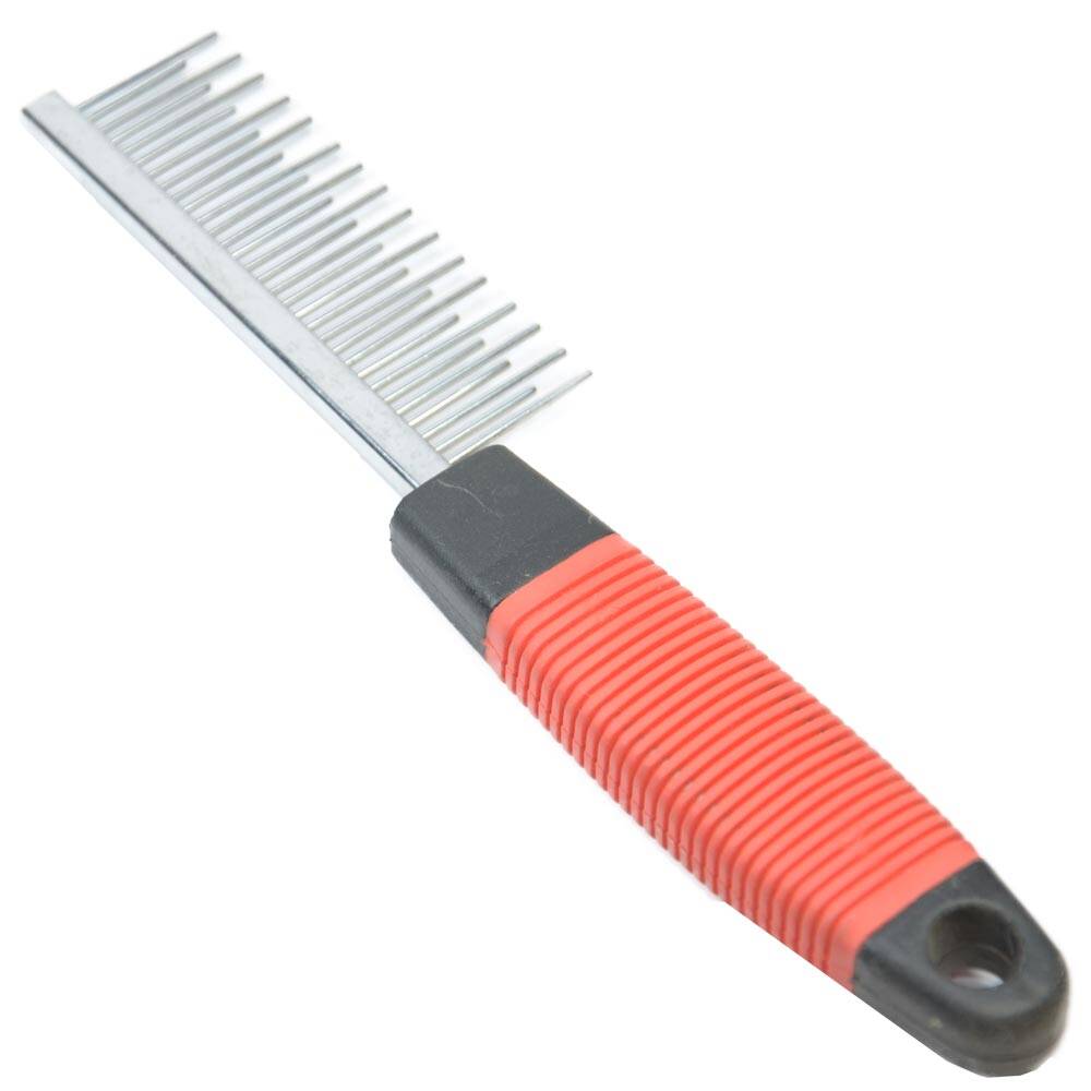 شانه  استیل با دندان‌های بلند و کوتاه