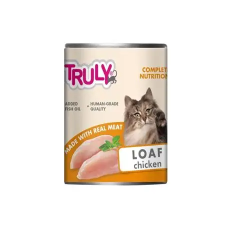 کنسرو گربه مرغ برند ترولی