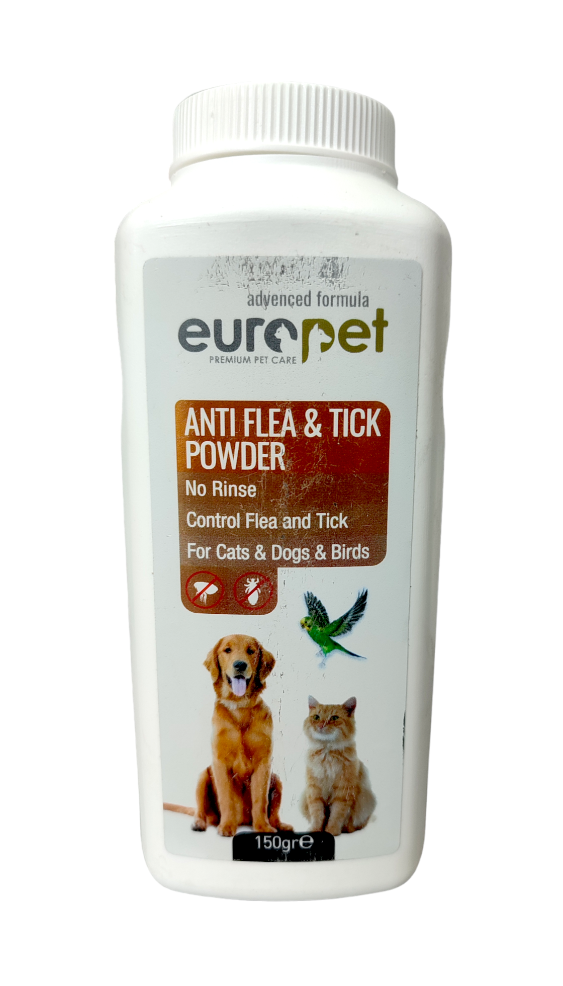 پودر ضد کک و کنه سگ و گربه یوروپت