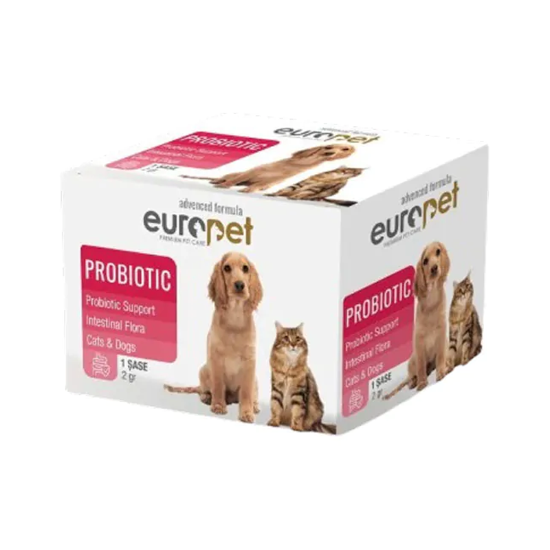 پودر پروبیوتیک  سگ و گربه برند یورو پت