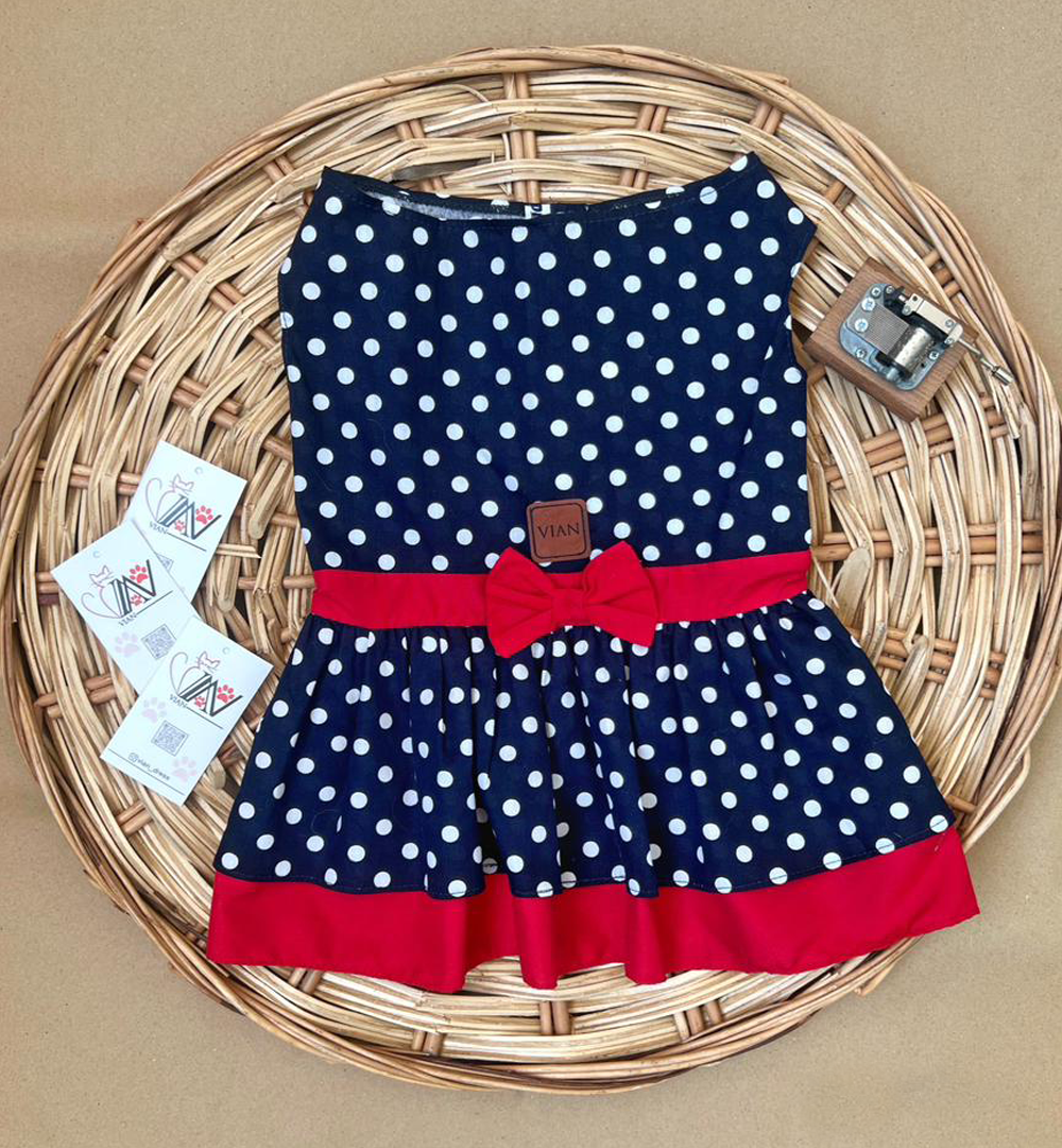 پیراهن سرمه ای ویان