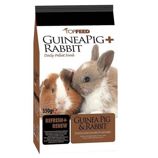 غذای پلت خرگوش + خوکچه هندی برند تاپ فید