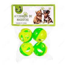 ست 4 عددی توپ زنگوله دار