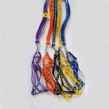 قلاده تنی رنگی طرحدار S