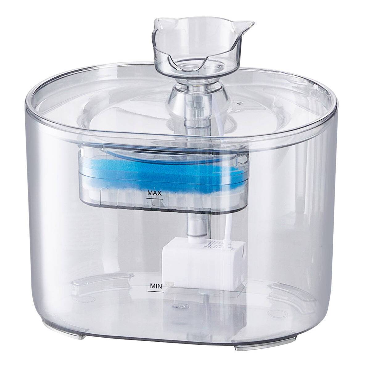 ظرف آبخوری اتوماتیک شفاف برند الس پت