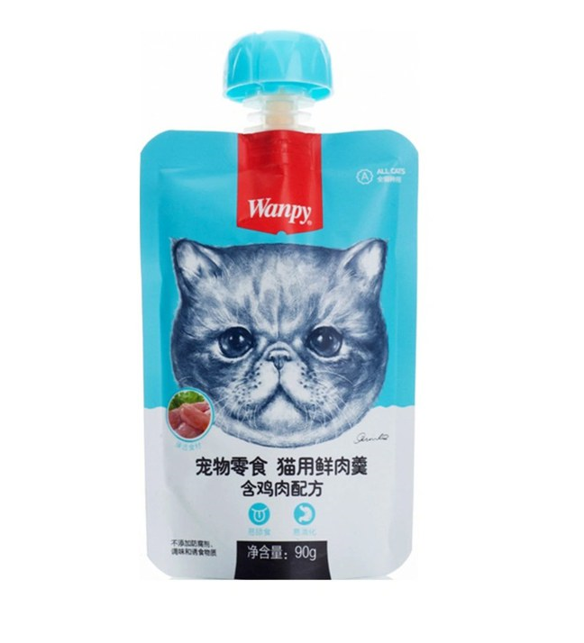 پودینگ گربه ونپی با طعم مرغ