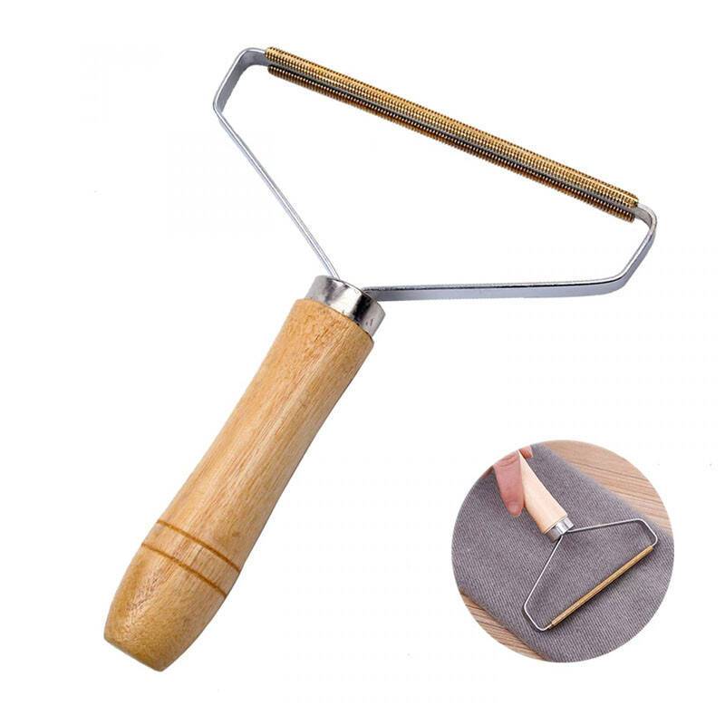 پرزگیر فلزی دسته چوبی