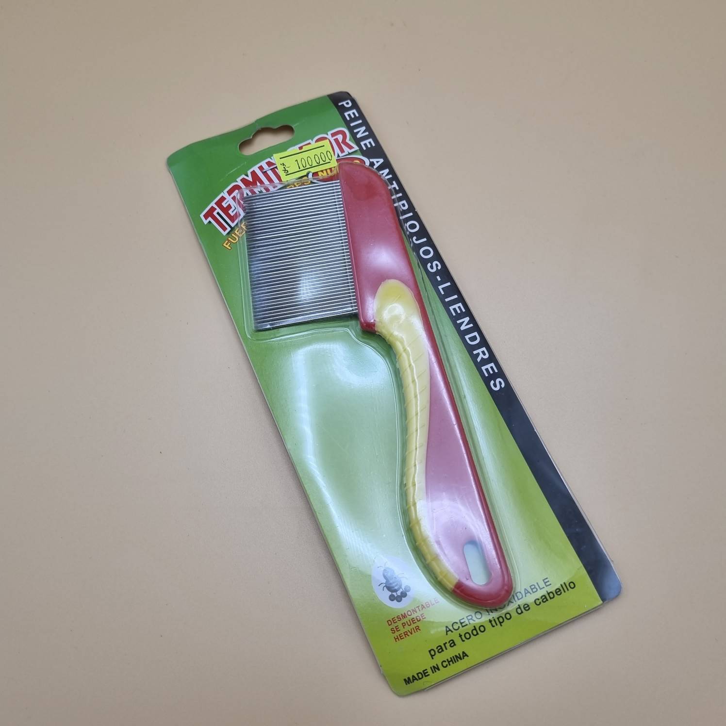 شانه کنه کش دندانه بلند