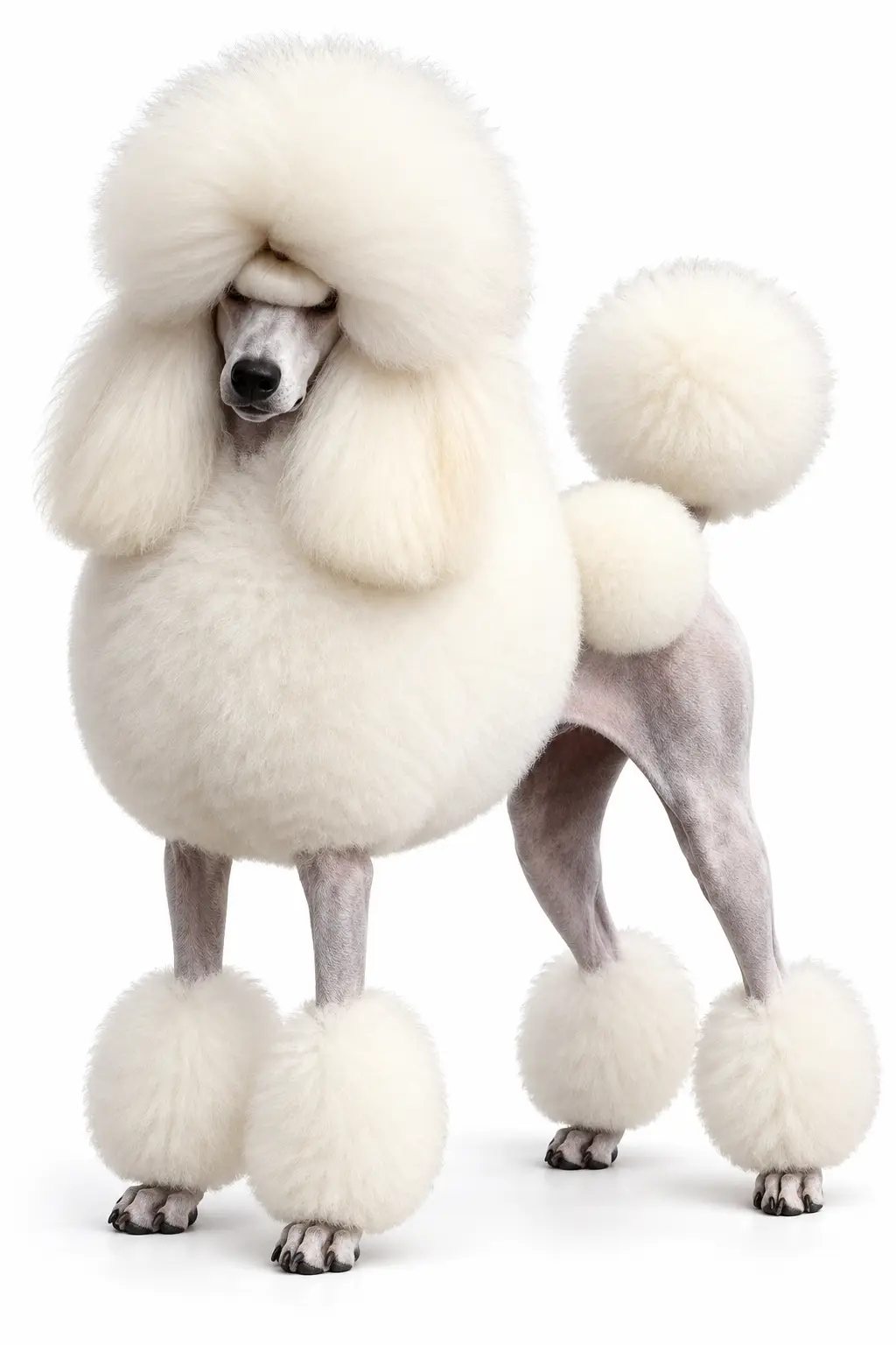 آرایش پودل مدل کانتیننتال Poodle Continental Clip