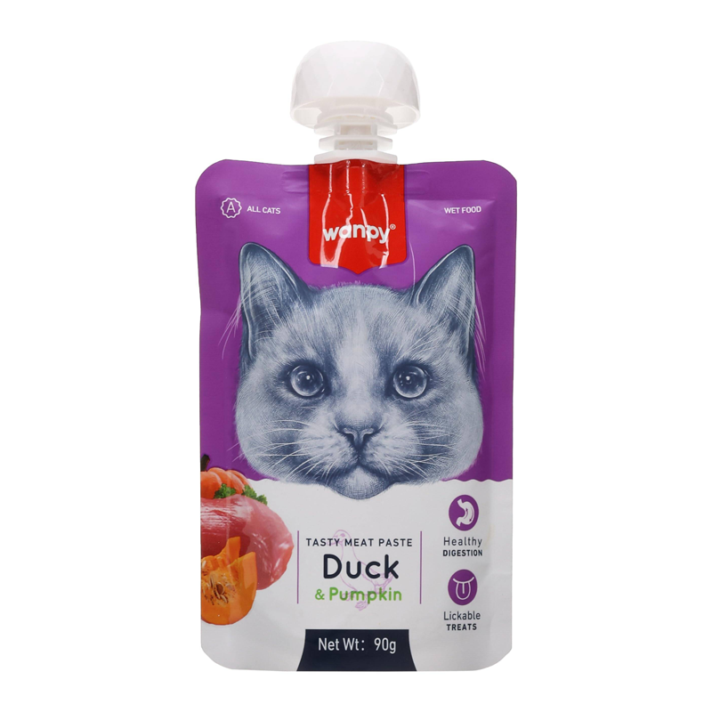 پودینگ گربه با طعم اردک و کدو برند ونپی