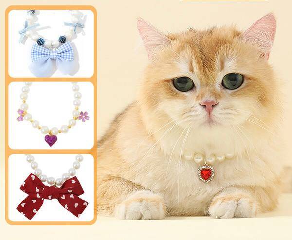 قلاده مروارید دار رز پت