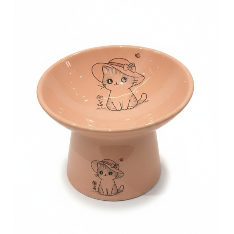 ظرف غذای سرامیکی مدل ماهواره طرحدار