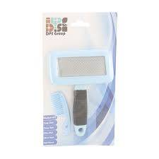 برس حیوانات یک طرفه  همراه با شانه کنه کش برند دی پی اس