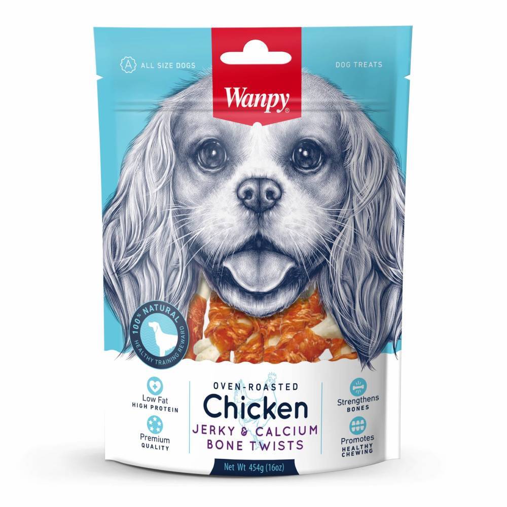 تشویقی طعم مرغ و کلسیم برند ونپی