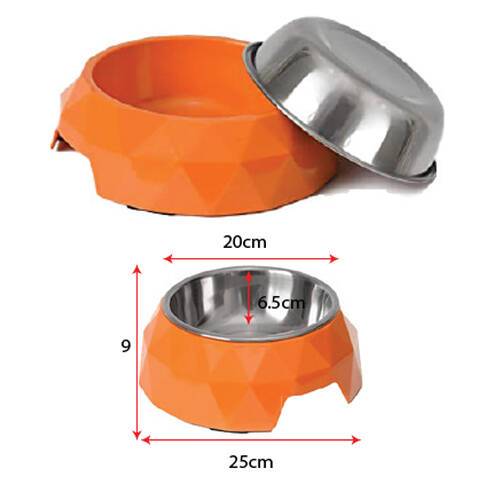 ظرف غذای کرال کاسه استیل