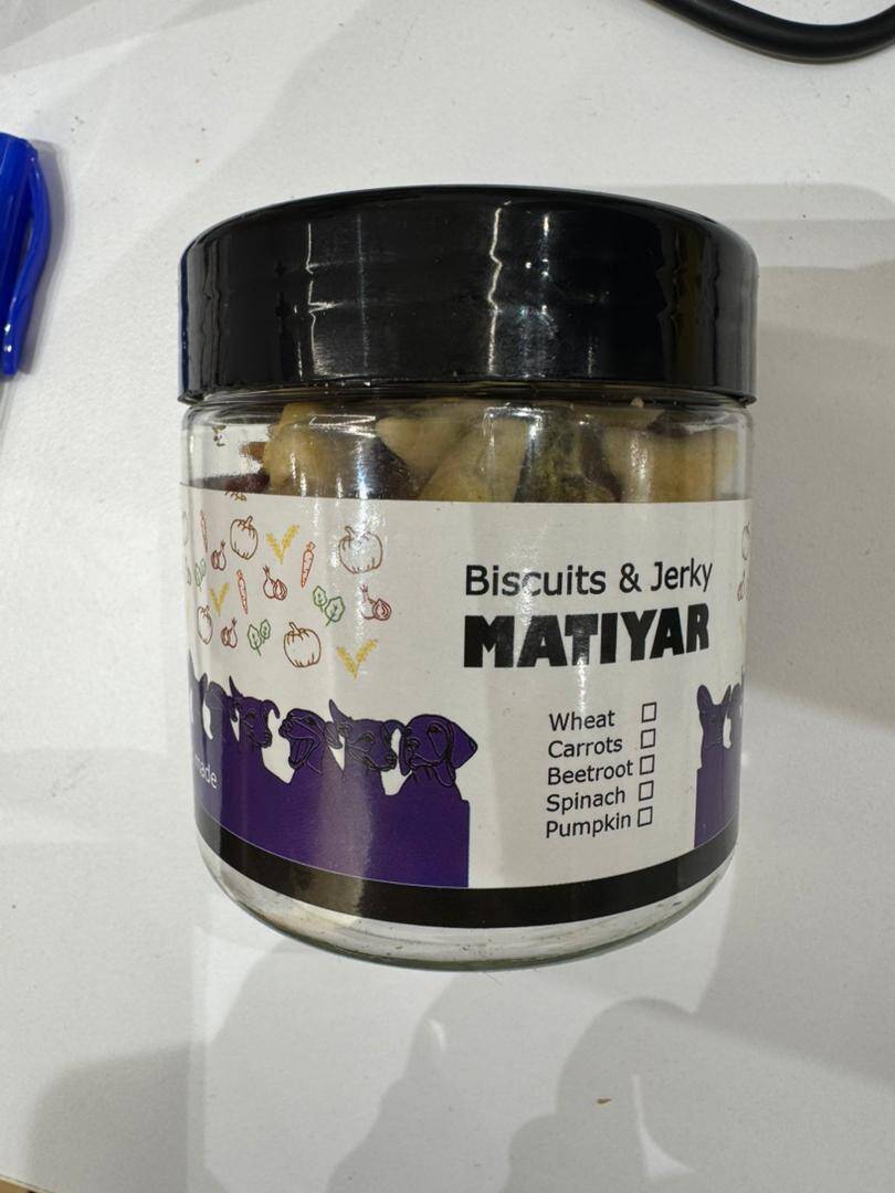 تشویقی سگ بیسکوئیت دورپیچ  برند ماتیار