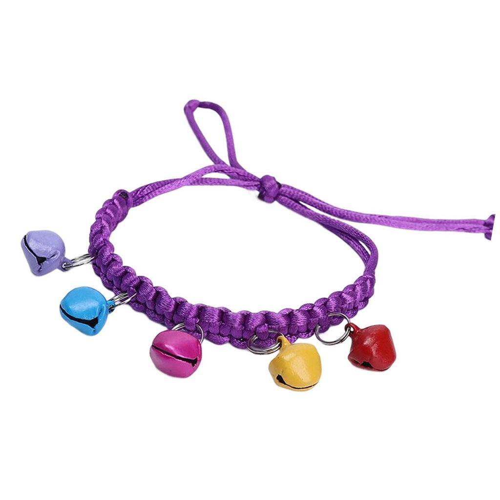 قلاده گردنی زنگوله دار دستبافت رز پت